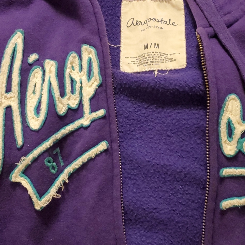 Aeropostale Zip Up Hoodie